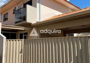 Casa à venda 3 quartos, 1 suite, 2 vagas, 170m², jardim carvalho, ponta grossa - pr