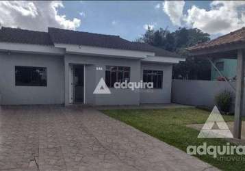 Casa à venda com 3 quartos, 1 vaga, 383m², oficinas, ponta grossa - pr