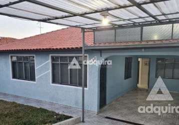 Casa à venda 4 quartos, 2 suites, 2 vagas, 288m², contorno, ponta grossa - pr