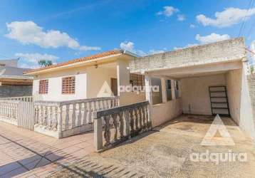 Casa à venda 3 quartos, 1 vaga, 511.5m², jardim carvalho, ponta grossa - pr