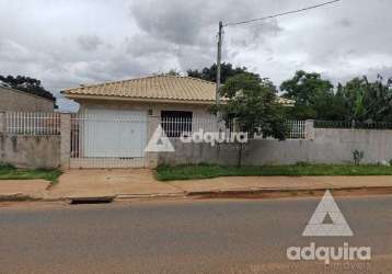 Casa à venda 2 quartos, 2 vagas, 245m², chapada, ponta grossa - pr