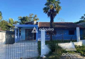 Casa à venda 3 quartos, 1 vaga, 515.75m², contorno, ponta grossa - pr