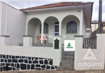 Casa à venda 2 quartos, 1 vaga, 181m², centro, ponta grossa - pr