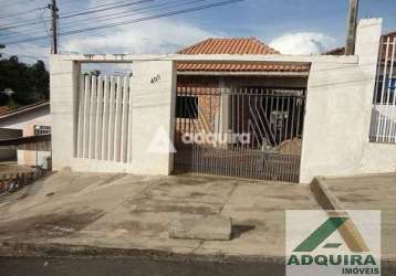 Casa à venda 3 quartos, 2 vagas, 294m², jardim carvalho, ponta grossa - pr