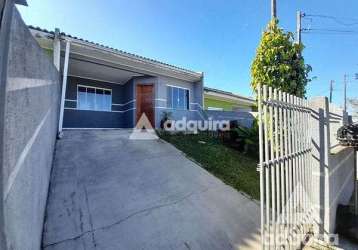 Casa à venda 2 quartos, 1 vaga, 180m², contorno, ponta grossa - pr