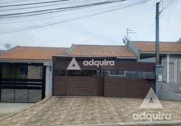 Casa à venda 3 quartos, 2 vagas, 186m², colônia dona luíza, ponta grossa - pr