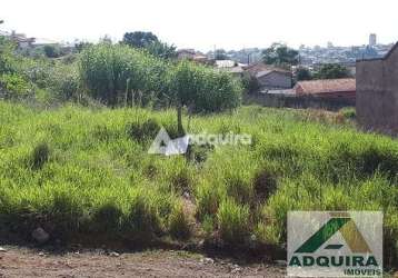 Terreno à venda, contorno, ponta grossa, pr