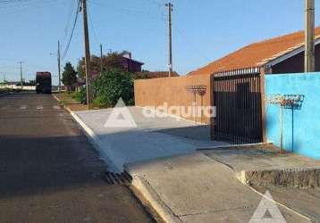 Casa à venda 2 quartos, 2 vagas, 253m², cará-cará, ponta grossa - pr