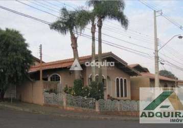 Casa à venda 3 quartos, 1 suite, 2 vagas, 552m², estrela, ponta grossa - pr