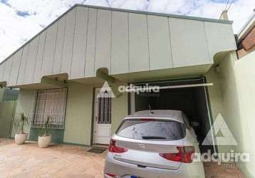 Casa à venda 2 quartos, 1 suite, 1 vaga, 390.98m², centro, ponta grossa - pr