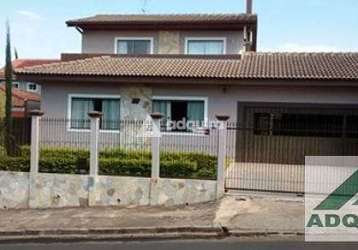 Casa à venda 4 quartos, 2 suites, 4 vagas, 430m², uvaranas, ponta grossa - pr