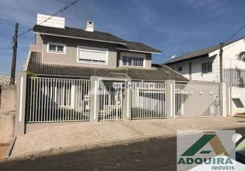 Casa à venda 3 quartos, 3 suites, 2 vagas, 462m², estrela, ponta grossa - pr