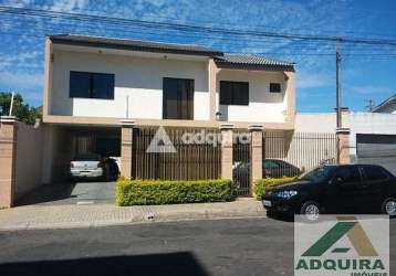 Casa à venda 5 quartos, 3 suites, 10 vagas, 520m², centro, ponta grossa - pr