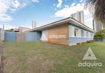 Casa à venda e locação 4 quartos, 1 suite, 4 vagas, 1037m², estrela, ponta grossa - pr