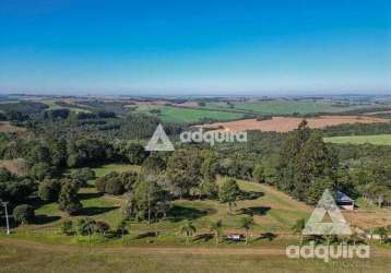 Terreno à venda 100000m², chapada, ponta grossa - pr