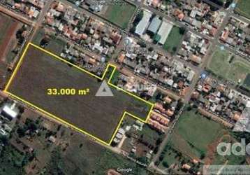 Terreno à venda 33000m², contorno, ponta grossa - pr