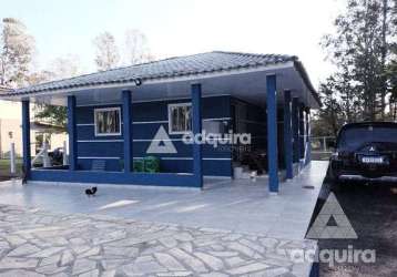 Chácara à venda 3 quartos, 2880m², zona rural, ponta grossa - pr