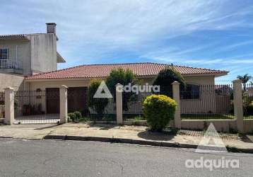 Casa à venda com 3 quartos, no bairro neves, ponta grossa - pr