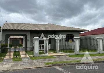 Casa para venda  rua julia lopes3 quartos, 3 vagas, 462m², orfãs, ponta grossa - pr