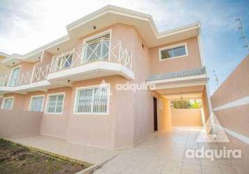 Casa à venda 3 quartos, 1 suite, 4 vagas, 162m², olarias, ponta grossa - pr