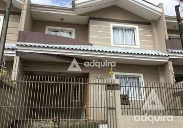 Casa à venda 3 quartos, 1 suite, 2 vagas, 140m², orfãs, ponta grossa - pr