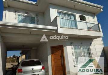 Casa à venda 3 quartos, 1 suite, 4 vagas, 153m², oficinas, ponta grossa - pr