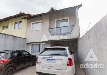 Casa à venda 3 quartos, 1 suite, 1 vaga, 130m², estrela, ponta grossa - pr