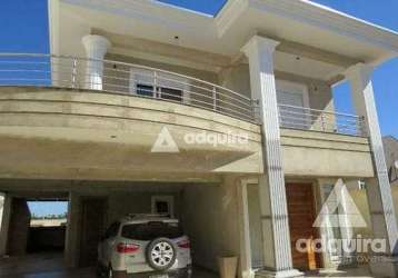 Casa à venda e locação 4 quartos, 1 suite, 4 vagas, 462m², ronda, ponta grossa - pr