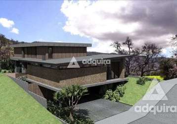 Casa à venda 4 suites, 4 vagas, 540m², estrela, ponta grossa - pr