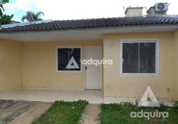 Casa à venda 2 quartos, 1 vaga, 75m², uvaranas, ponta grossa - pr