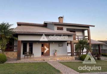 Casa à venda 3 quartos, 1 suite, 2 vagas, 945m², boa vista, ponta grossa - pr