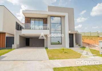 Casa à venda 4 quartos, 1 suite, 2 vagas, 300m², jardim carvalho, ponta grossa - pr