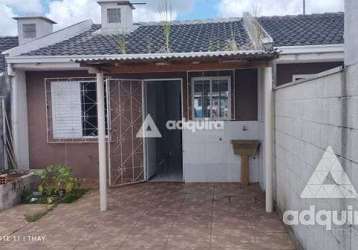 Casa à venda 2 quartos, 1 vaga, 42.5m², boa vista, ponta grossa - pr