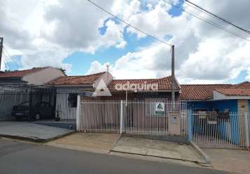 Casa à venda com 2 quartos em frente a escola municipal, uvaranas, ponta grossa, pr