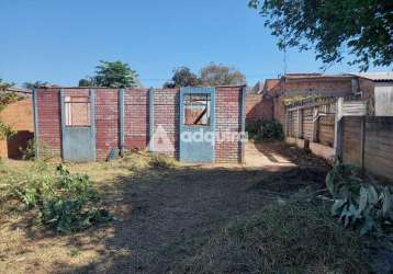 Terreno à venda - loteamento castanheira - com 275m² (11m x 25m), na rua bambu. cará-cará, ponta gr