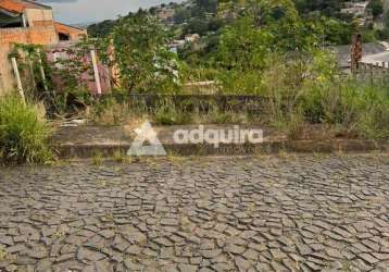 Terreno à venda, uvaranas, ponta grossa, pr