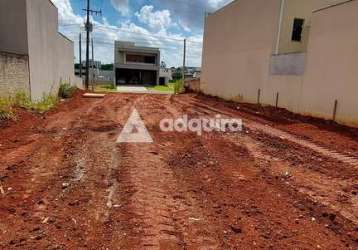 Terreno à venda 300m², neves, ponta grossa - pr