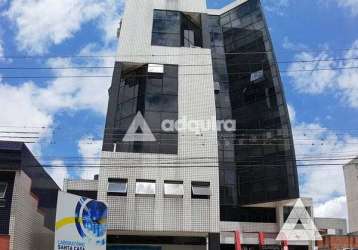 Comercial para venda e locação 62.41m², centro, ponta grossa - pr