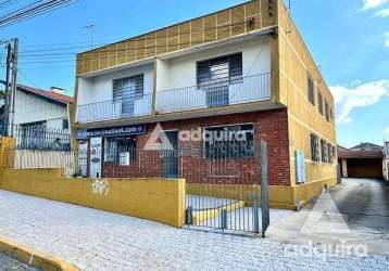 Comercial à venda 4 vagas, 462m², centro, ponta grossa - pr