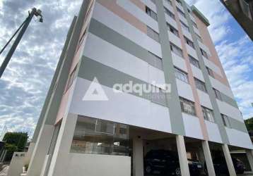 Apartamento à venda e locação com 2 quartos, 1 suite, 1 vaga, 93.74m², estrela, ponta grossa - pr