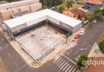 Sala em centro comercial para locação 44.32m², centro, ponta grossa - pr