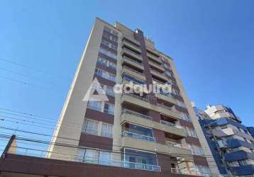 Apartamento para venda e locação com 2 quartos, 1 suite, 1 vaga, 119m², centro, ponta grossa - pr