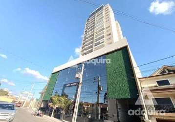 Apartamento para locação e venda, 3 quartos, 1 suite, 2 vagas, 155m², orfãs, ponta grossa - pr