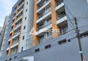 Apartamento à venda e locação 1 quarto, 44m², centro, ponta grossa - pr