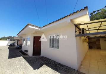 Linda casa semi mobiliada à venda em condomínio fechado em uvaranas, ponta grossa, pr