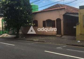 Comercial à venda 231m², centro, ponta grossa - pr