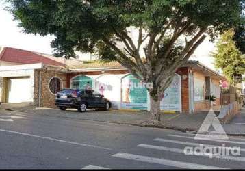 Comercial à venda 9 quartos, 2 vagas, 485m², centro, ponta grossa - pr