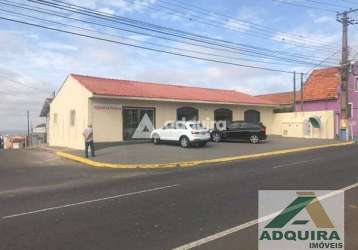 Comercial à venda 355m², uvaranas, ponta grossa - pr