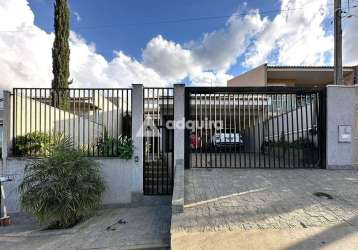 Casa com piscina à venda no jardim canaã, contorno, ponta grossa, pr