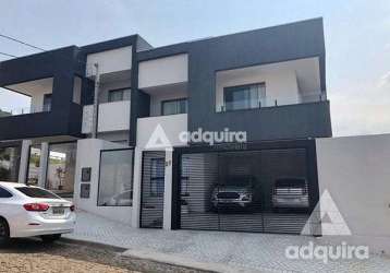 Sobrado 3 quartos, 1 suite, 2 vagas, 180m², uvaranas, ponta grossa - pr